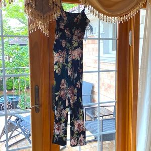 Floral summer romper